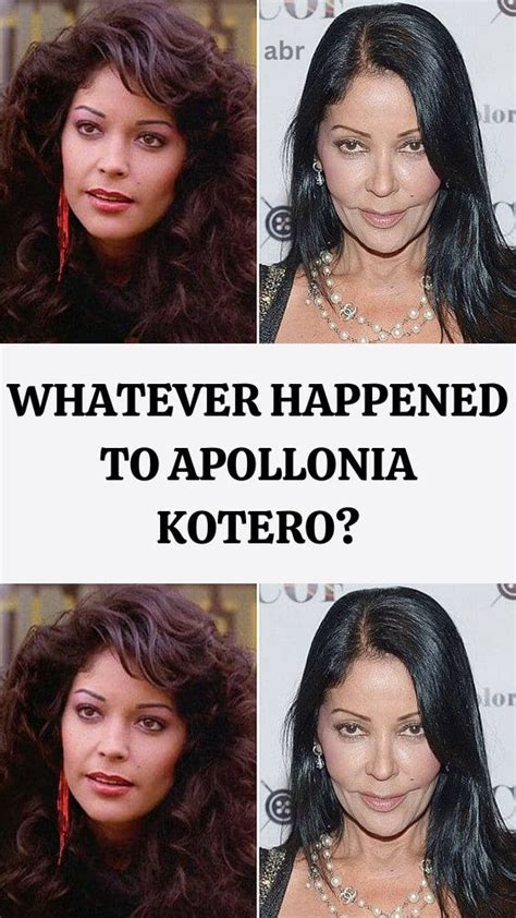 apollonia kotero young|whatever happened to apollonia kotero.